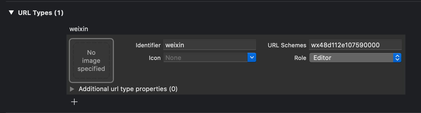 Set URL Schema in XCode